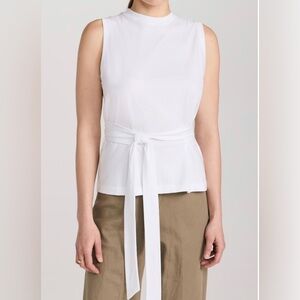 Vince Sleeveless Wrap Top